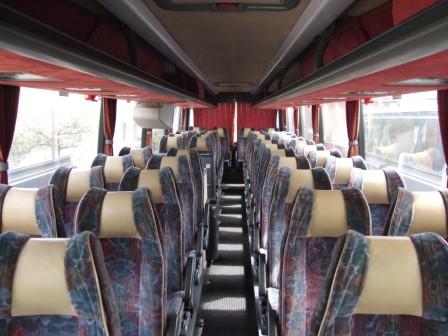 bus rental Rome, Roma, Italy Scania 55 60 seats